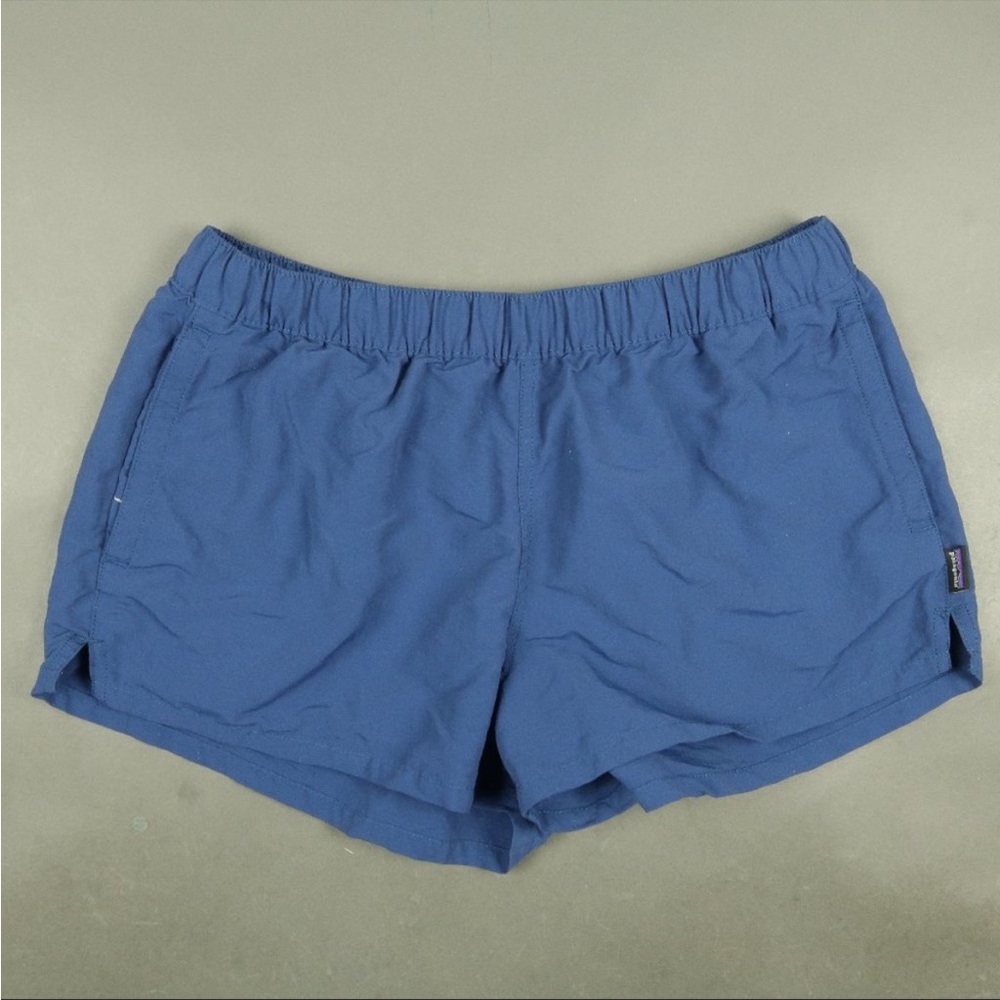 Patagonia Barely Baggies Shorts in Blue Size Medium